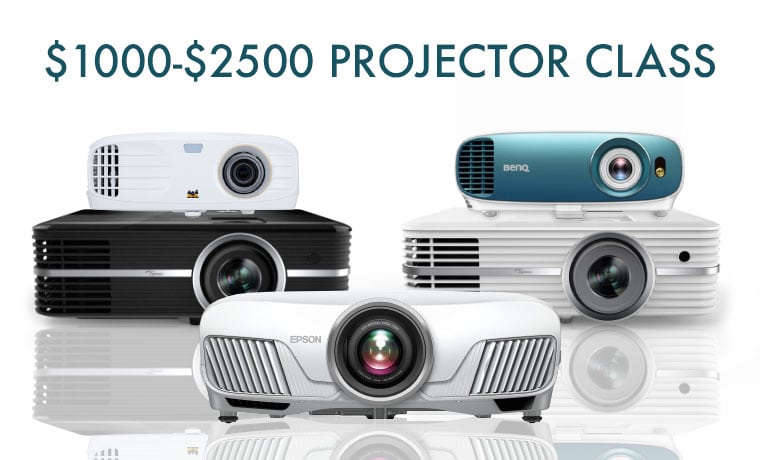Projector Reviews 2018 Best Home Theater Projectors Report $1000-$2500