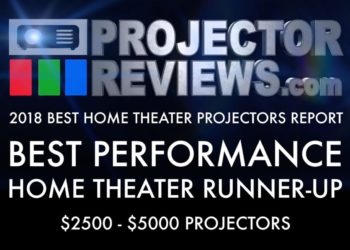 $2500-$5000 Best in Class Best Performance Home Theater Runner-Up Sony VPL-VW285ES