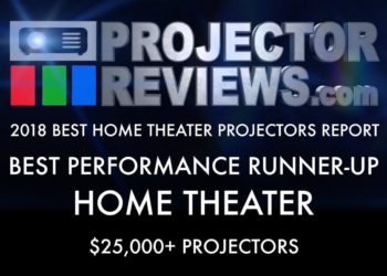$25,000+ Best in Class Best Performance Home Theater Runner-Up Sony VPL-VZ1000ES