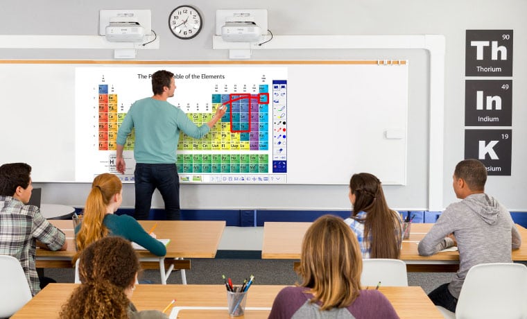Interactive Projectors in the Classroom