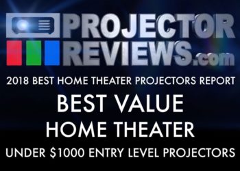 Under $1000 Best in Class Best Value Home Theater Epson Home Cinema 2100 and 2150
