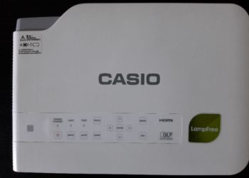Casio XJ-A257 Portable Laser Projector Top