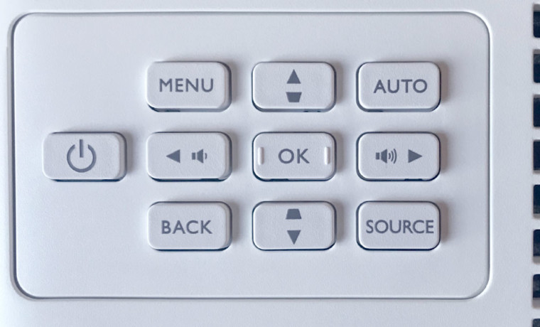 BenQ LU950 Projector Control Panel