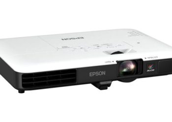 Epson Power Lite 1785W Front showing Lens and Exhaust