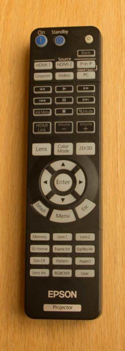 Epson remote control photo