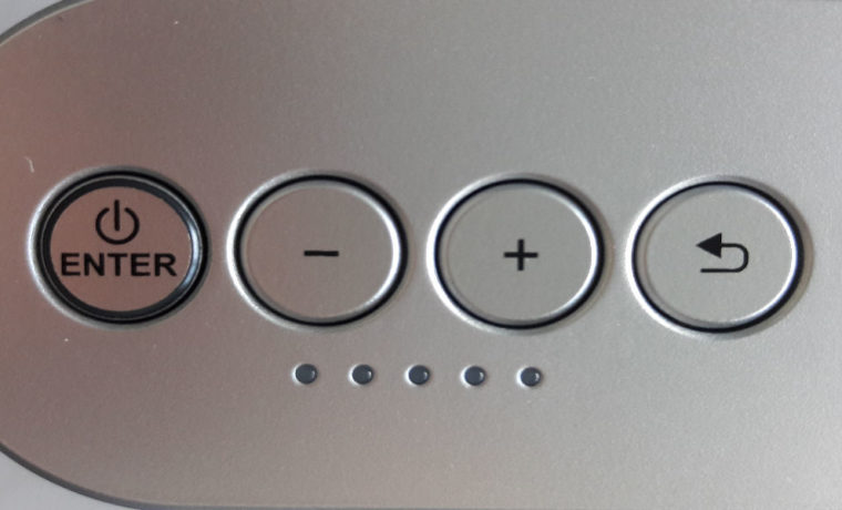 ViewSonic M1 Control Panel