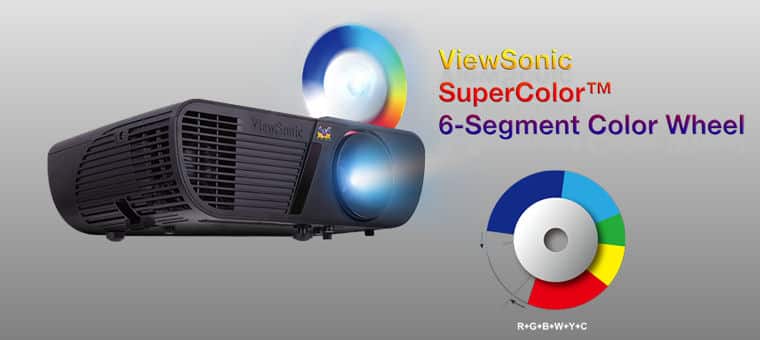 ViewSonic Super Color 6-Segment Color Wheel