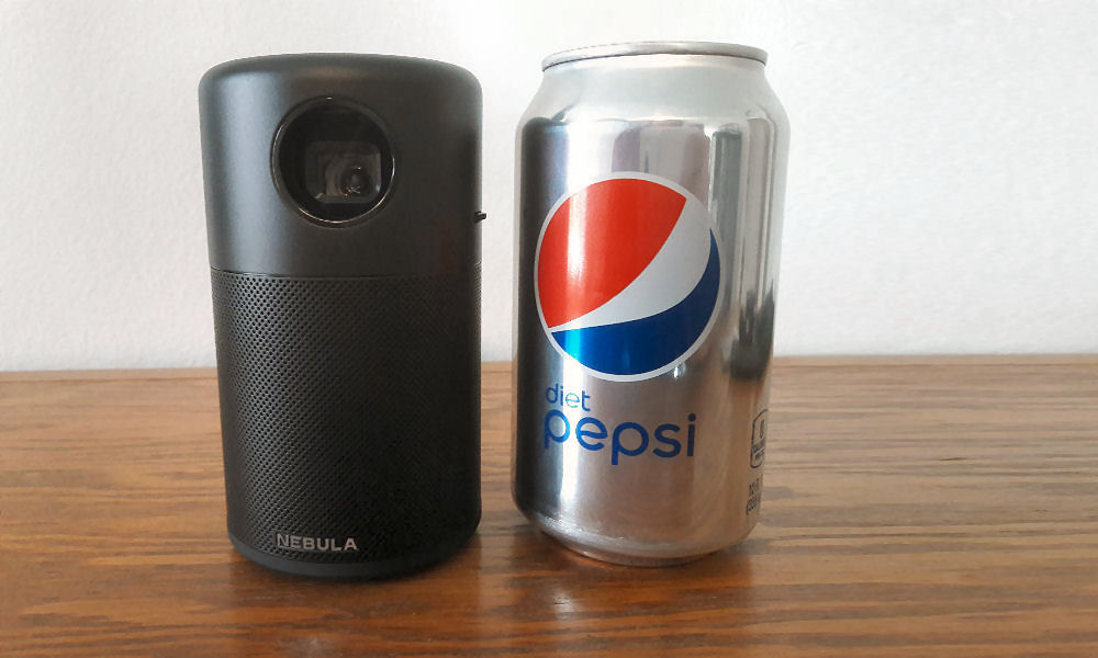 Anker Nebula Capsule Projector – The Crowd Funded Soda Can Projector Review  - Projector Reviews