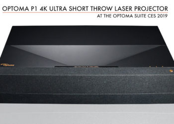 Optoma P1 4K UHD Laser Cinema at CES 2019