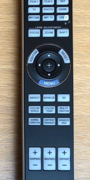 Sony remote control