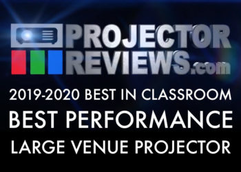 2019-2020 Best in Classroom Education Projectors Report Large Venue Performance