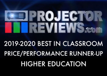 2019-2020-Best-in-Classroom-Education-Projectors-Report-Higher-Edu-Price-Performance-Runner-Up