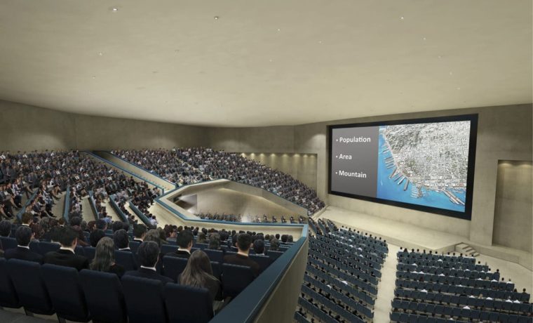 mega-large lecture hall