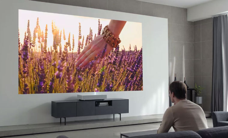 The LG is a smaller UST projector