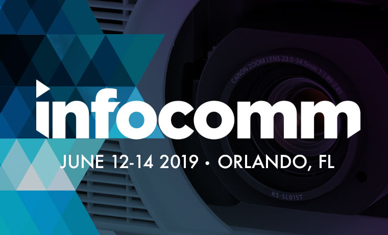 Canon Booth at InfoComm 2019 Featured Image