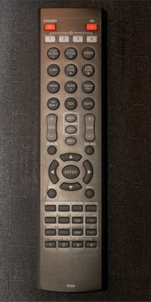 Christie-LHD878-remote