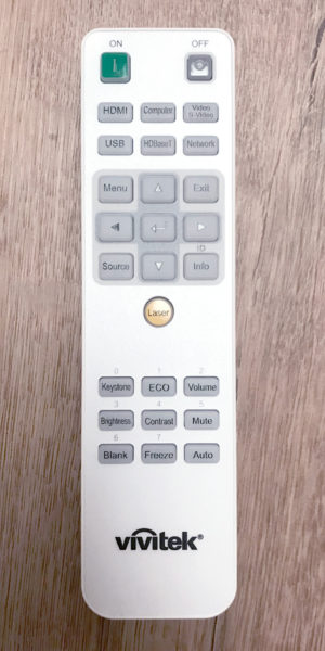 Vivitek-DH3660Z_Remote-Control