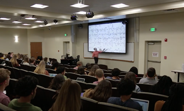 projectors in the classroom