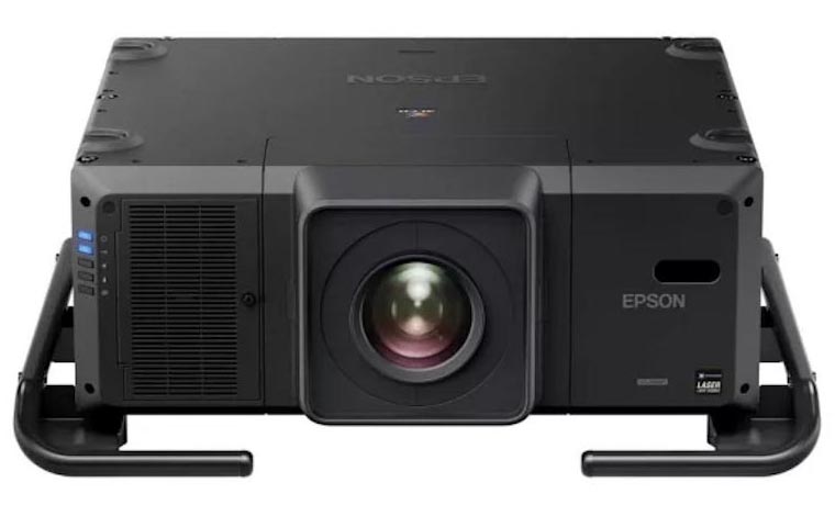 Epson’s new flagship model, the Pro L30000UNL, boasts 30,000 lumens and WUXGA resolution. Dripping in features including edge blending and warping tools, plus tiling assist and stacking assist