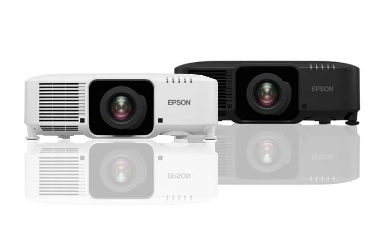 Epson Pro Laser Projectors in Black and White