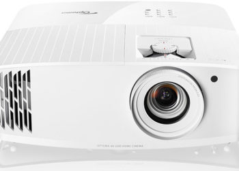 Optoma UHD50X front of projector