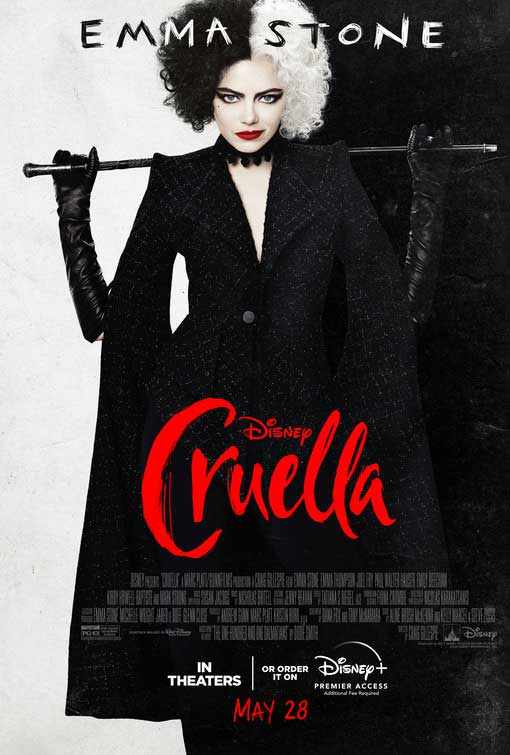 Cruella Streaming Movie Poster - Projector Reviews