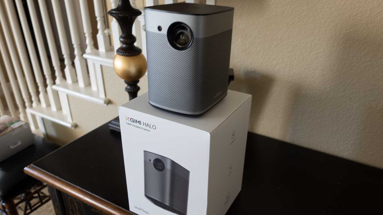 XGIMI Halo Portable 1080P Android TV Projector Review - Projector Reviews | DLP-Beamer