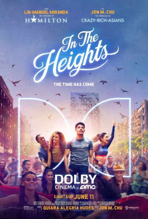 In the Heights Streaming Movie Poster - Projector Reviews