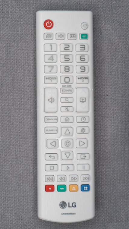 LG BU53PST Remote
