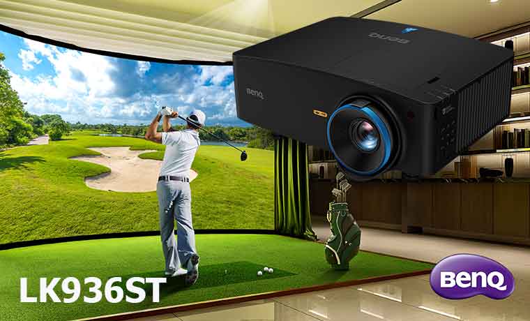BenQ Introduces LK936ST 4K Game Changing Golf Simulation Projector