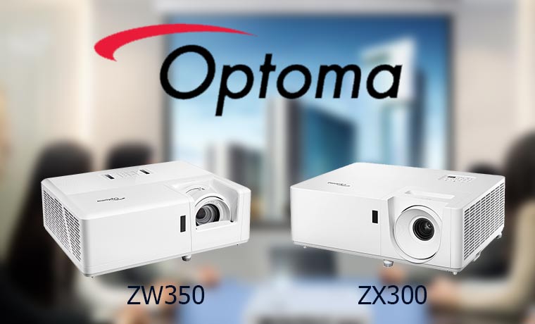 ✓ Projecteur Laser Optoma ZX350ST DuraCore XGA 3D DLP - 3300 Lumens -  Haut-Parleur 15W - HDMI, RS-232, RJ-45, Au en stock - 123CONSOMMABLES