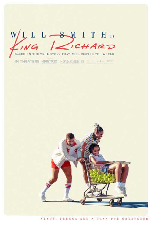 King Richard Streaming Movie Poster - Projector Reviews