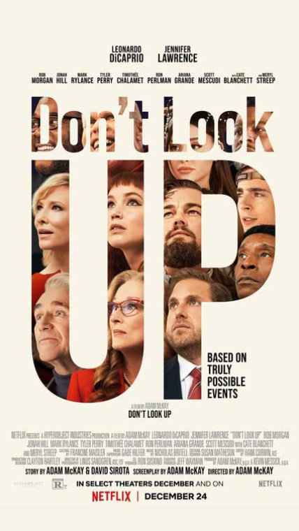 Don't Look Up Movie Poster - Projector Reviews