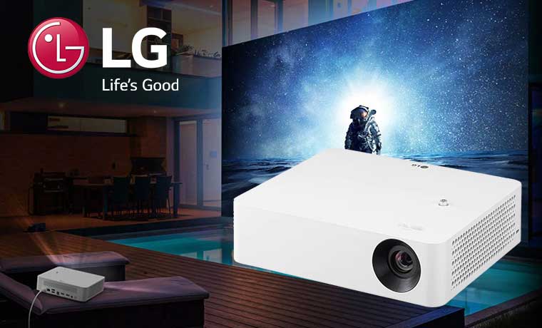 LG CineBeam PF610P Full HD LED Smart Portable Projector with Apple AirPlay  2 - PF610P