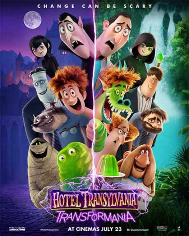 Hotel Transylvania: Transformania Movie Poster - Projector Reviews