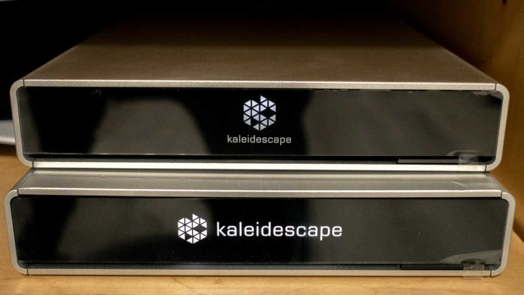 Kaleidescape Compact Terra 6TB movie server and Strato C movie player