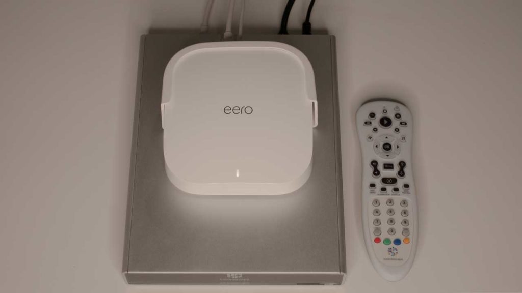 Kaleidescape Strato C movie player with the gigabit eero Pro 6