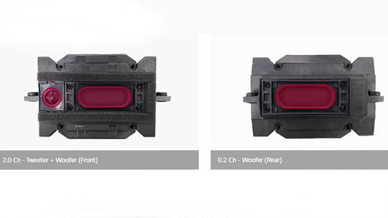 LG CineBeam HU715Q Audio connection ports