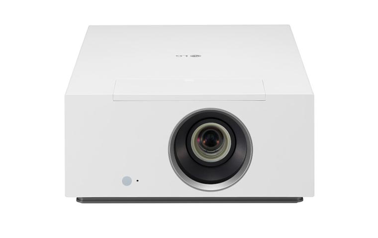 LG CineBeam HU710PW from the front
