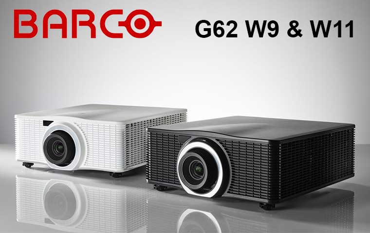 Two Barco G62 projectors