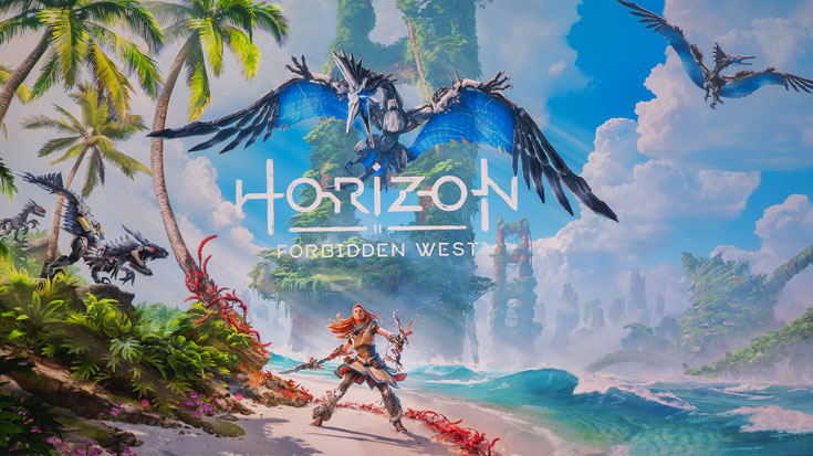 Horizon Forbidden West cover art.
