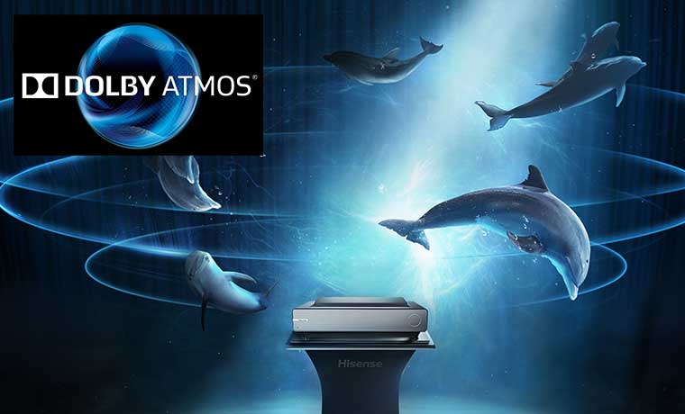 Built-in 30W Stereo Dolby Atmos® sound system