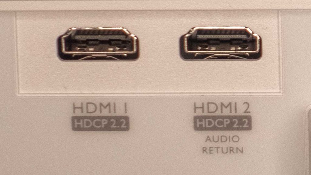The rear connection panel of the TK700