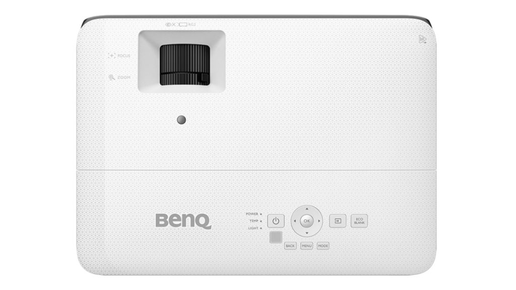 The BenQ TK700 Gaming Projector from above
