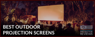 Best Outdoor Projection Screens For 2026 - Projector Reviews