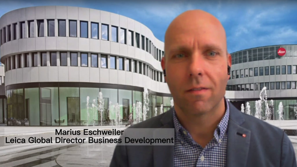 Marius Eschweiler, Leica's Global Director of Business Development