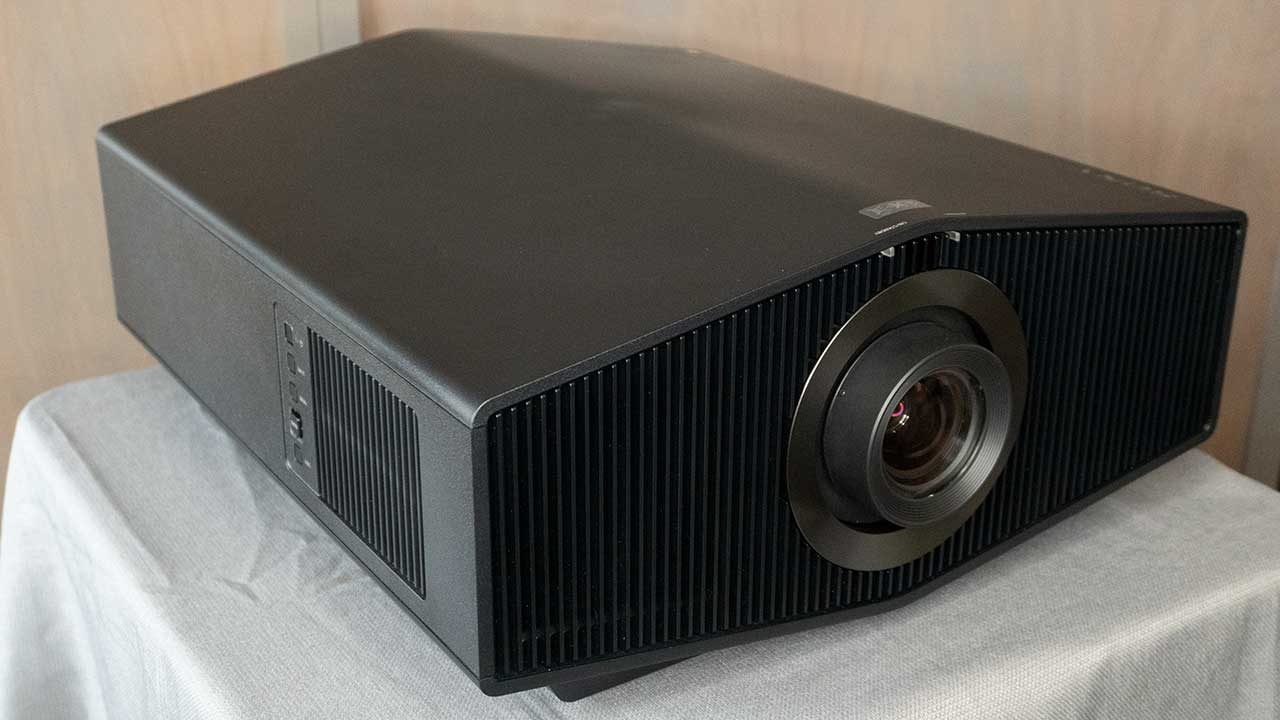 Sony VPL-XW7000ES projector from the front left
