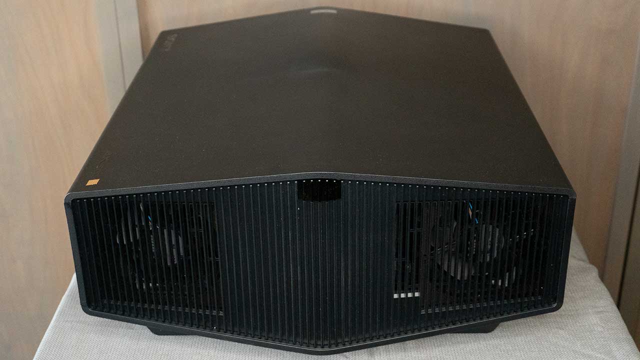 Sony VPL-XW7000ES projector from the rear