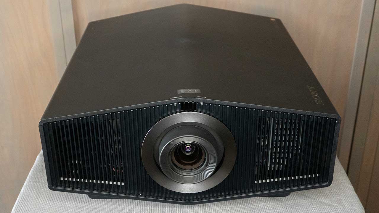 Sony VPL-XW7000ES projector from the front top