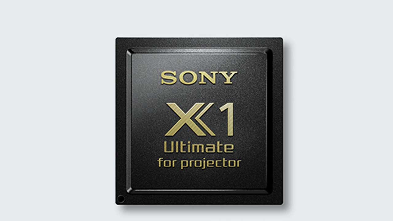 Sony X1 Ultimate video processing chip